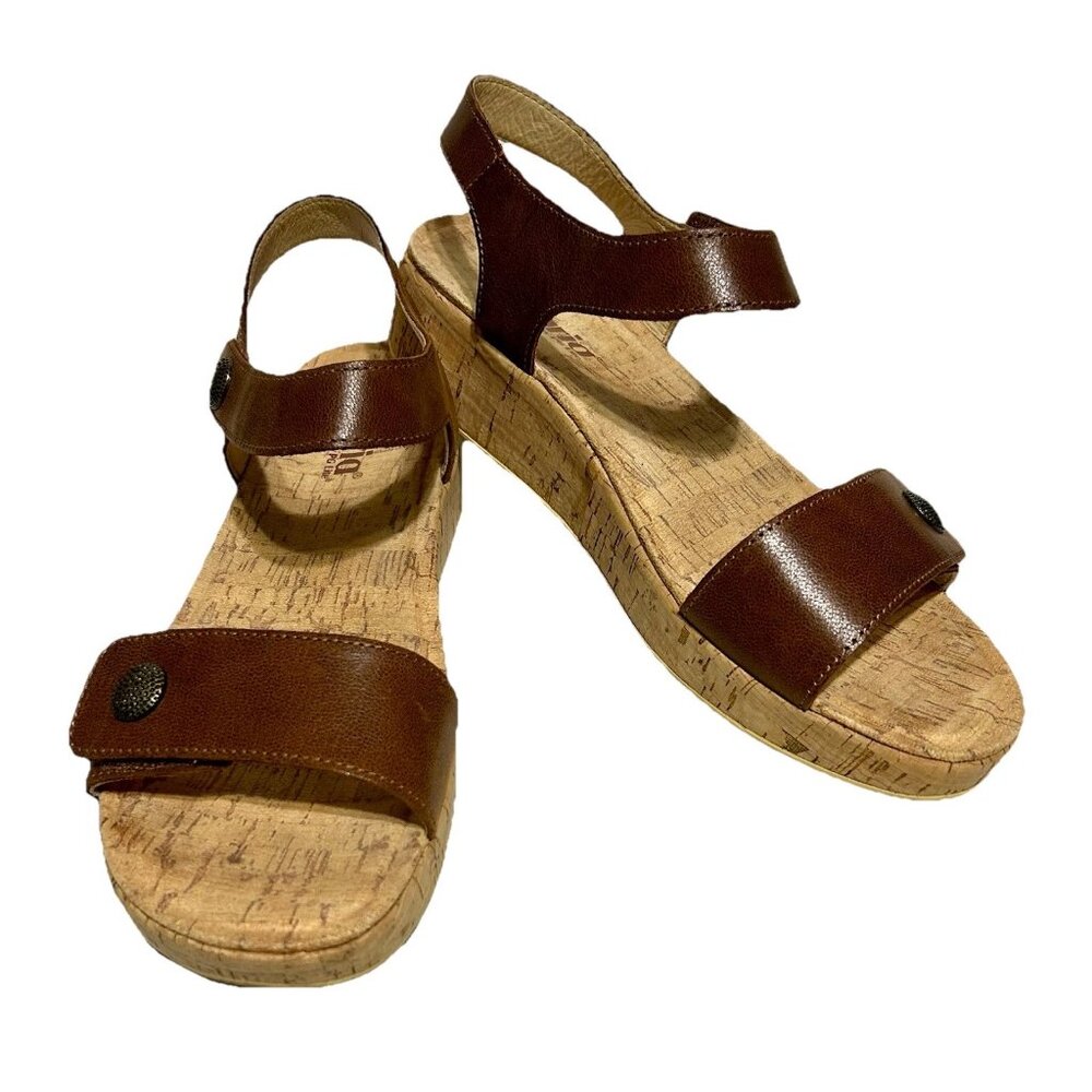 Alegria By PG Lite Brown Marta Sandals Women’s Size 41